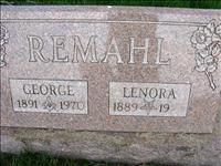 Remahl, George and Lenora